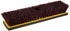 12" Amazon Basics Deck Rectangular Brush with Soft Bumper, Black & Yellow