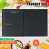 5 Packs 8.5" 11", 6 6 NATGAI Menu Covers x View PU Leather Menu Cover Menu Holders, Waterproof View Restaurant Menu