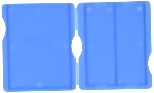Globe Scientific 513041B Blue Polypropylene Slide Mailer for 2 Slides (Box of 100)