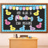 Summer Bulletin Board Decorations, Floating Into Summer Classroom Border Duck Pool Float Paper Cutouts