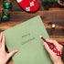 Whaline 15Pcs Christmas Beadable Pen, Red Green Silver Ballpoint Gel Ink Pen with 50 Colorful Beads, 100 Rhinestone