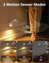 2000mAh 3 4 Pack NIORSUN Motion Sensor Stair Lights Indoor, Battery Operated Night Light, Color Temperature with Light