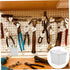 6pcs Pegboard Bins Organizer Kit for Garage and Workbench Storage Flexible Positioning Cup Holders for Tools Art