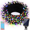 Solar Christmas Lights Outdoor Waterproof,13 Modes 118Ft 300LED Solar Powered String Lights