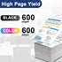 LC103 LC103XL High Yield Ink Cartridges, Replacement for Brother, 5 XL Pack