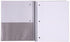 Mintra Office Durable Spiral Notebooks - 5 Subject, Arctic Ice, Wide Ruled, 1pk