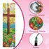 HTTDMY 8PCS (cross2) Diamond Painting Art Bookmarks,Cute Acrylic Bookmarks Crafts Kits Gifts with Pendants for Adult