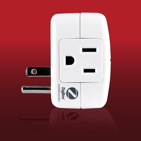 2-Outlet (2nd 45853GE GE Zigbee Smart Switch Plug-In, Lighting Control, No Wiring Required, Works Directly with Alexa