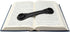 Superior Essentials Leather Bookmark Book Holder, Black Leather Paper Weights for Hands-Free Reading