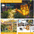 Solar Lights Outdoor Waterproof, Sunflower Solar Watering Can Lights with Shepherd Hook, Birthday Gifts for Mom Grandma