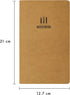 Pukka Pad, Carpe Diem Traveler’s Notebook Insert – 8.27 x 5.04in - 20 Pages, 310GSM Paper by Pukka Pad