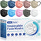 Disposable Face Mask For Adults - Travel Essentials, 100 Pack Individually Wrapped,