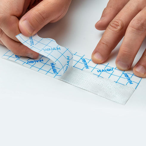 Dressing Retention Tape, 6" x 11yd Premium Non-Woven Hypoallergenic Cloth for Wound Dressings, Latex-Free