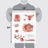 3 Pack 18" 24") Palace Learning - Female Reproductive System Anatomical Poster + Male Reproductive System + Pregnancy