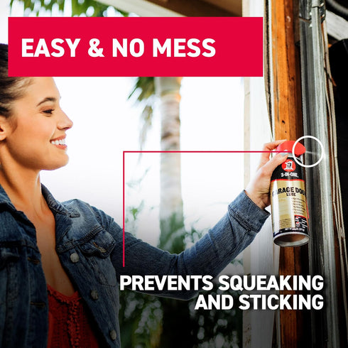 3-IN-ONE 2 11 OZ Garage Door Lubricant with SMART STRAW SPRAYS WAYS