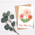 TRIDECOR 5"7" 350gsm Mothers Day Card from Daughter, Son, Kids Folded Greeting Card with Envelope & Sticker Sweet