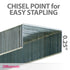 Officemate Standard Staples, 5 Boxes, 5000 Staples/Box (91925)