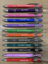 PASISIBICK 12 Pieces Snarky Motivational Quotes Ballpoint Pens, Black Ink, Office Encouraging Scriptures (12 Color)