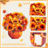 APOTODITO Thanksgiving Cards, Pop Up Fall Sunflower Bouquet with Music and Light, Thanksgving Gifts Sunflower Gifts