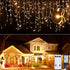 Brightown Icicle Lights for Outside, 40 FT 432 LED Icicle Christmas Lights