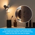 Dimmable 1-Pack, 82573 GE Directional Plug in Wall Sconce Night Light, Adjustable Swivel Accent Lighting with Dusk