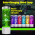 7 Brewish Bubble Fish Lamp | Desktop Sensory LED Bubble Lamps | Color Changing Fake Aquarium Night Light | Artificial