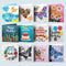 Queen.Y 12 Pack Birthday Cards Diamond Painting Kits,Greeting Cards Thank You Cards DIY