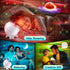 Staryou Projector,180 15 Galaxy Projector Northern Lights Lighting Modes Galaxy Light Projector, White Noise&Bluetooth