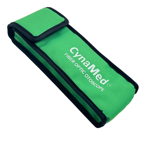 Set-Pocket Cynamed Mini Otoscope Size, Fiber Optic Otoscope Diagnostic Ear Care Tool-Pocket Otoscope (Green)