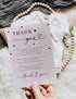 Your Main Event Prints Baby Shower Thank You Cards with Envelopes - Elegant and Convenient Gratitude Notes for Baby
