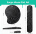 Gimars Upgrade Ergonomic Ultra-Soft Foam Keyboard Mouse Pad Wrist Rest Set for Pain Relief