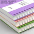 RETTACY Bullet Dotted Journal - A5 Dotted Grid Spiral Notebook with 300 Pages, 100 GSM Premium Acid-Free Paper, Bullet Journaling, Sketching, Twin-Wire Binding, 5.7" × 8.22" (Lilac) by RETTACY