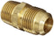 Anderson Metals 54048-1008 Brass Tube Fitting, Half-Union, 5/8" Flare x 1/2" Male Pipe