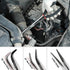 6PCS Set, 11" 45 90 5/16", 1/2" 3/4" Mayouko Extra Long Reach Pliers Straight, and Bent Nose, and Circle Nose Pliers
