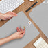 Geyee 100 Pcs Clasp Envelopes, Gummed Mailing Envelopes for Home Office Business Supplies, Grey