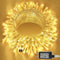 Ollny 120LED 40FT String Lights, Warm White Waterproof Fairy Lights with Timer, 8 Modes Plug in for Indoor Outdoor