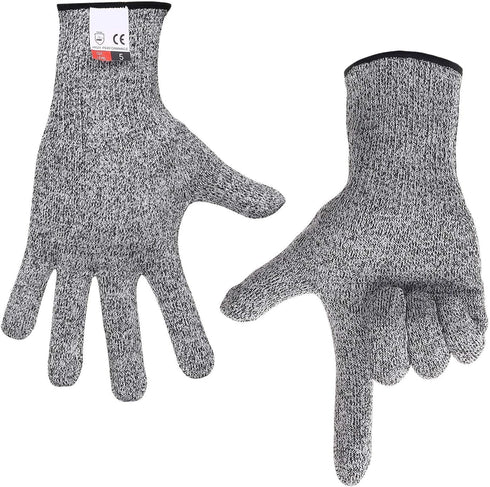Cut Resistant Gloves Food Grade Level 5 Kitchen Hand Protection (Small Palm Diameter 2.80-3.35inch)