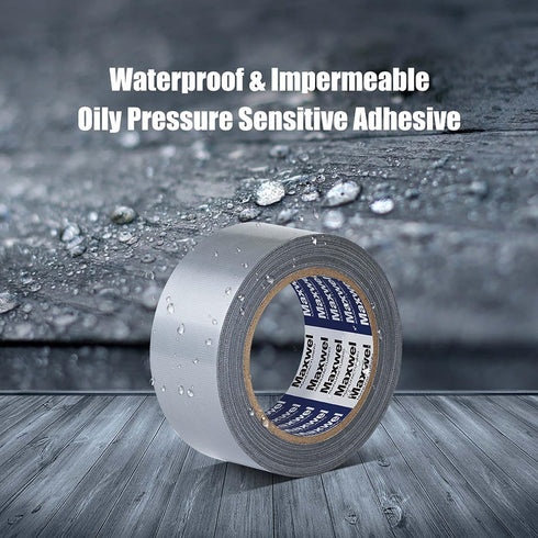 Heavy Duty Waterproof Duct Tape - 1.88 in 35 Yards Silver Tearable Tape with Strong Adhesive for Home Repair