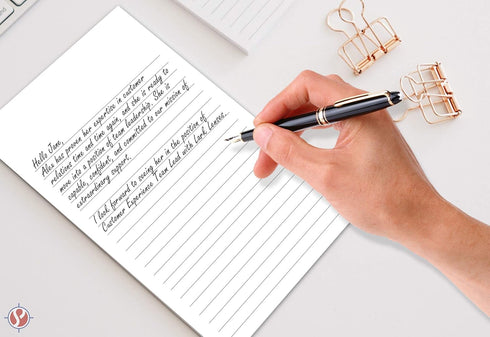 White Ruled Vertical Index Note Cards | 3" X 5" Inches | 100 Sheets Per Pack