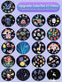Eigther 21 Sets of Films, Projector Night Light for Kids Bedroom, Ceiling, Kids Night Light Projector, Remote Control