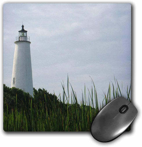 Oracoke Lighthouse The Outer Banks - Mouse Pad, 8 by 8 inches (mp_57624_1)