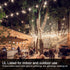 50FT G40 26 Dimmable Bulbs, 2700K E12 Banord Globe String Lights with Plastic Waterproof Outdoor LED Lights for Patio