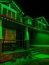 C7 Bulb,25 Pack 0.6w C7 E12 Bulb Green LED Light Ceramic Replacement Christmas Lights with Base,Green Outdoor Light