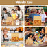 100 8.2 3.9 9.4 Inch Packaging, QTLCOHD Pcs Bakery Bags with Window - x x Tin Tie Tab Lock Sourdough Paper Bread Bags