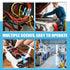 Frienda 500 Pcs Marine Grade Heat Shrink Butt Connectors, Insulated Crimp Wire Connectors, Awg 16-14 (Blue)