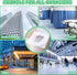 YGDZ Toilet Seat Covers Disposable, 110pcs Flushable Travel Covers for Adults and Kids, Travel Essential