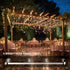 81Ft 200 8 Warm White Twinkle Lights, LED Twinkle Christmas Lights, UL Certified Plug in Fairy Twinkle Lights Outdoor