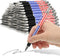 Tenare 200 Pcs American Flag Ballpoint Pen Patriotic 1.0mm Black Ink Pens for USA Souvenirs and Gifts