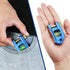 WORKPRO Conduit Bending Level, Magnetic Pipe Level, Bubble Vial for 90 Measurement, Aluminum Alloy, 2.5-inch, Cobalt
