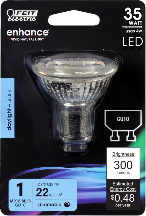 Feit Electric Bulb Led Dim Mr16 300l 5k 1cd by Feit Electric